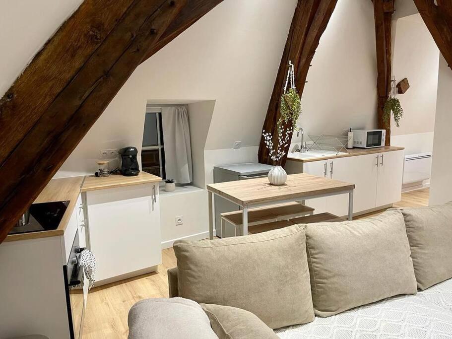 Appartement Cosy Centre Ville Saint-Amand-Mont-Rond Exteriör bild